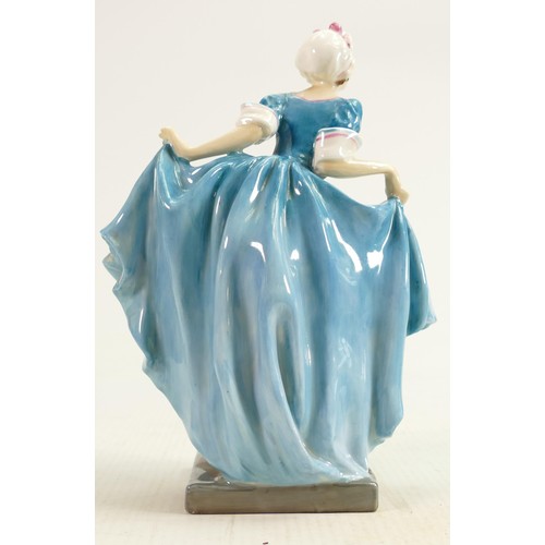 355 - Royal Doulton figure Delight HN1773: In rare blue colourway.