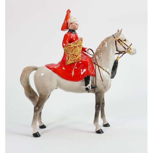 162 - Beswick Lifeguard on grey horse 1624: