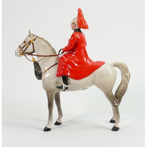 162 - Beswick Lifeguard on grey horse 1624: