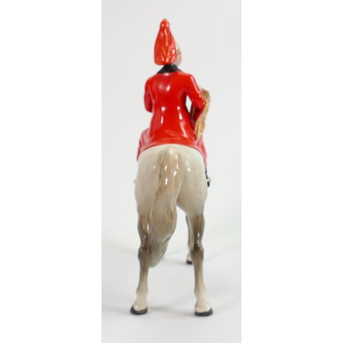 162 - Beswick Lifeguard on grey horse 1624: