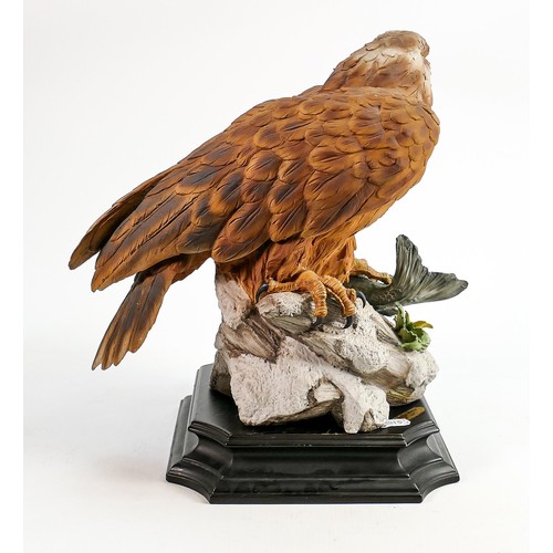 335 - Capodimonte large limited edition figure Fish Hawk: Height (courier only please email for advice)