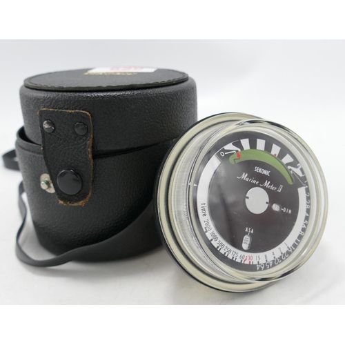 128 - Cased Sekonic Marine Meter II: