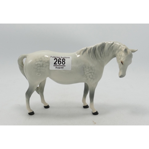 268 - Beswick grey mare facing right head down: 1812