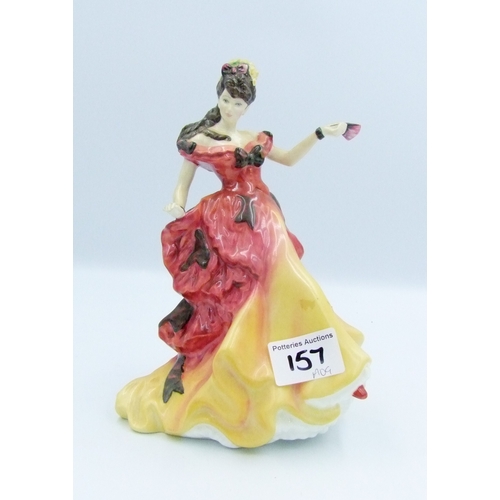 157 - Royal Doulton lady figure Belle HN3703