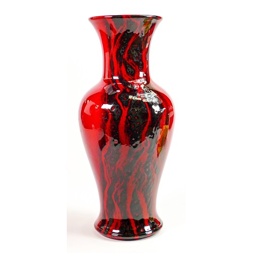 14 - Royal Doulton Burslem Artwares large Flambe Ninghai vase: Limited edition height 31cm