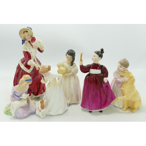 101 - Royal Doulton Figures to include Christmas Morn HN1992, Mandy Hn2476, Mary Had a Little Lamb HN2048,... 