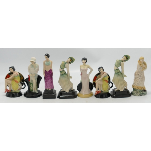 132 - A collection of Kevin Francis miniature Guild lady figures, boxed. (8)