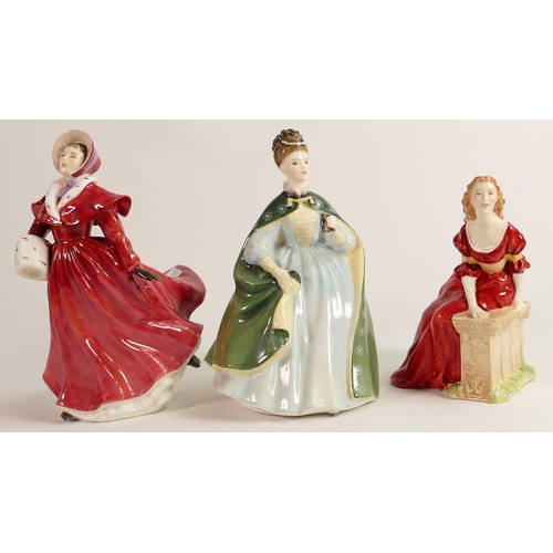 208 - Royal Doulton Lady Figures Premier Hn2343, Judith Hn2313 & The Skater Hn3439(3)