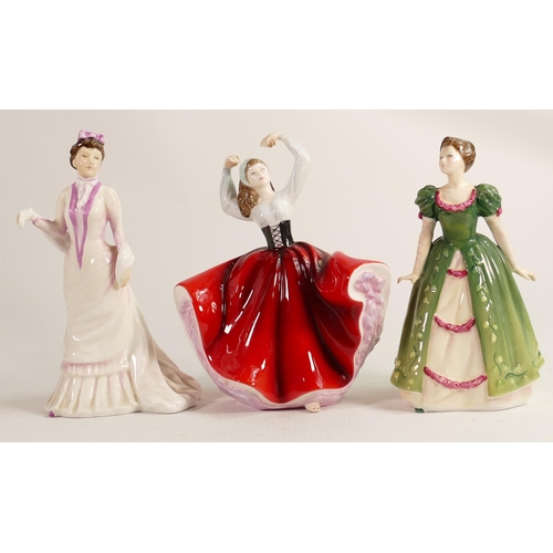 210 - Royal Doulton Lady Figures Gemma Hn3661, Stephanie Hn3759 & Karen Hn2388(3)