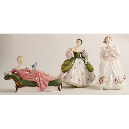 217 - Royal Doulton Lady Figures Deborah Hn2701, Repose Hn2272  & June Hn2790(3)