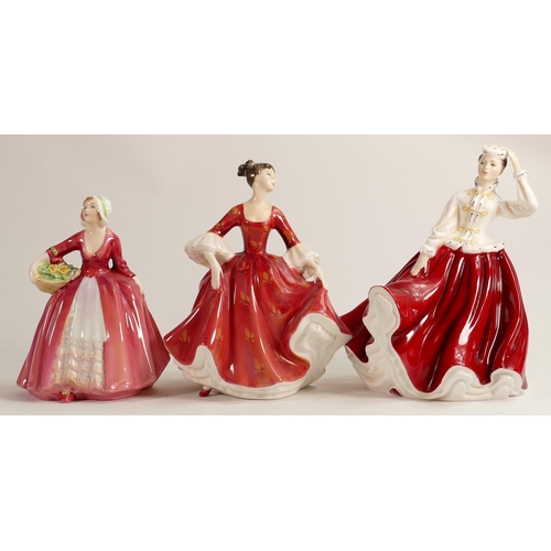 239 - Royal Doulton Lady Figures Janet Hn1537, Gail Hn2937 & Stephanie Hn2811(3)