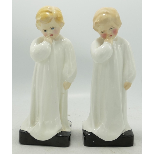 299 - Two Royal Doulton Child Figures Darling Hn1319(2)