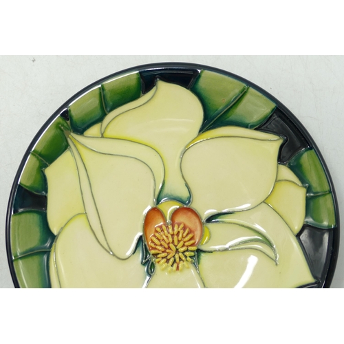 381 - Moorcroft Sunflower & Macintosh Design Coasters,  diameter 11.5cm(2)