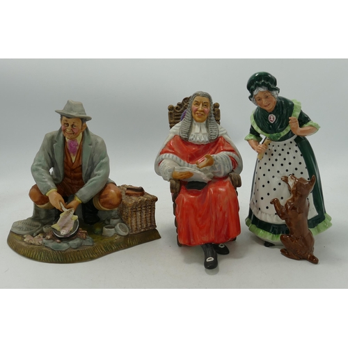 462 - Royal Doulton Seconds figures Old Mother Hubbard, Matt Bon Appetite & The Judge(3)