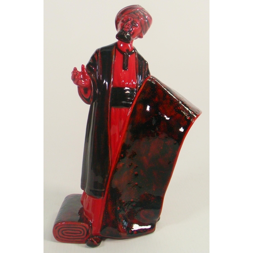 64 - Royal Doulton Flambe Figure The Carpet Seller HN2776