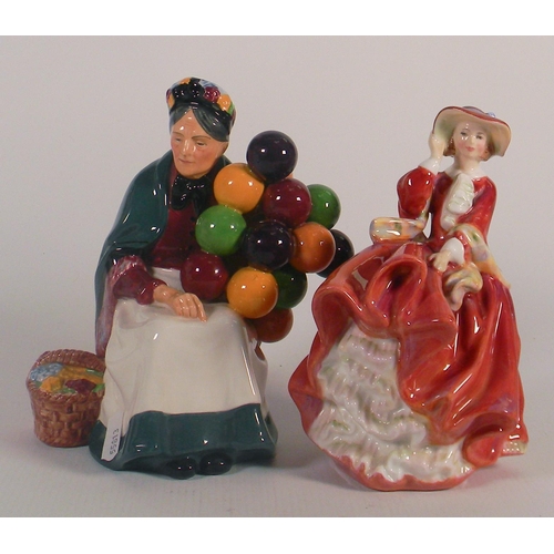 70 - Royal Doulton Character Figure The Old Balloon Seller HN1315