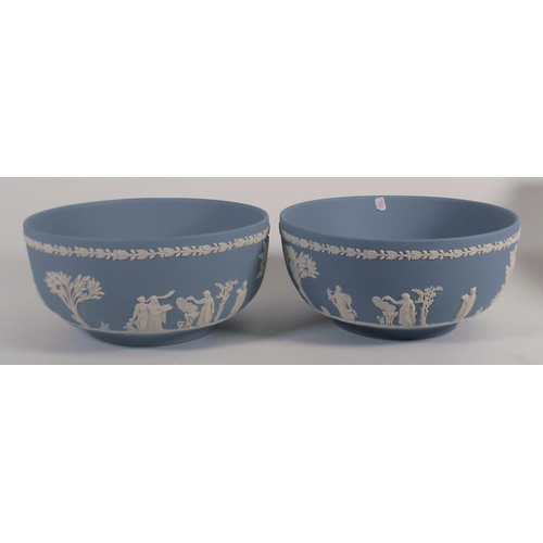 74 - Two Wedgwood Jasperware Fruit bowls, each with diameter 20cm(2)