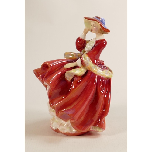 71 - Royal Doulton Lady Figure Top O The Hill HN18134