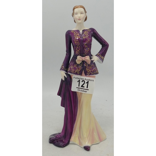 121 - Royal Doulton lady figure Elizabeth HN4837.