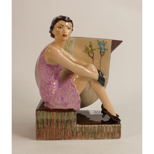 306 - Peggy Davies Back in Time figurine. Artist original colourway 1/1 by Victoria Bourne