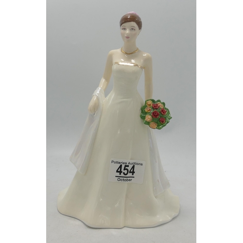 454 - Royal Doulton figure My Special Day HN5036, boxed with certificate.