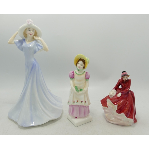 47 - Royal Doulton Boxed Figures Olivia Hn3717, Emma Hn2834(seconds) & Emma Hn3208(3)