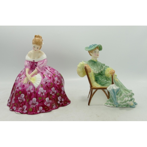 62 - Royal Doulton Lady Figures Ascot Hn2356 & Victoria Hn2471(2)