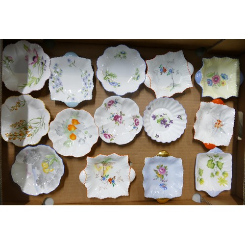 29 - A collection of Shelley Items to include pin trays in various shapes & designs(14)