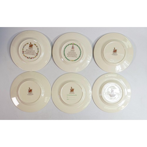 80 - Royal Doulton Bunnykins items to include - cups and saucers, commemorative plates, plates, bowls mon... 