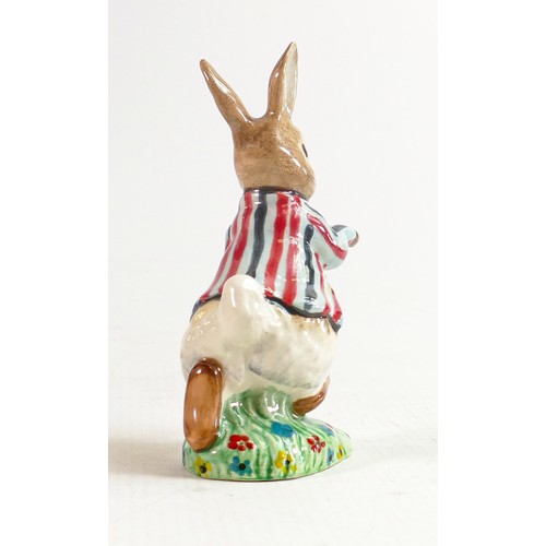 102 - Beswick Beatrix Potter prototype figure of Peter Rabbit, painted in a different colourway with strip... 