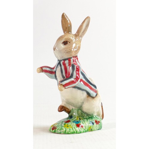 102 - Beswick Beatrix Potter prototype figure of Peter Rabbit, painted in a different colourway with strip... 