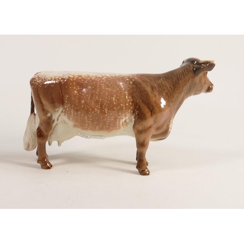 157 - Beswick Dairy Shorthorn cow 1510 (pale colours).