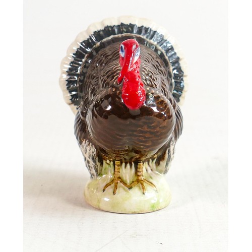 164 - Beswick model of a miniature bronze turkey 2067.