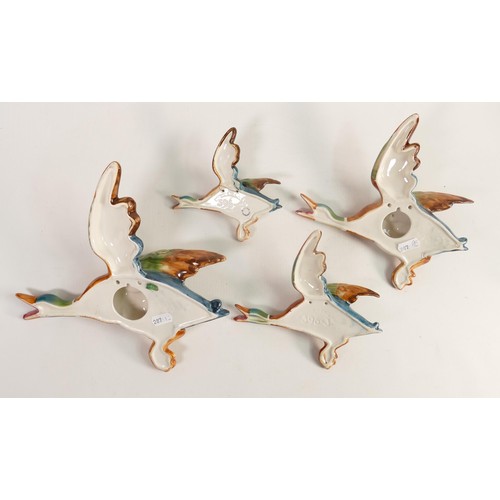 173 - Beswick graduated set of Mallard wall plaques, 596-1,2,3,4. (4)