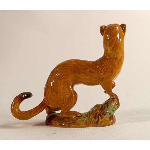 181 - Beswick model of a Stoat in summer coat 1021.