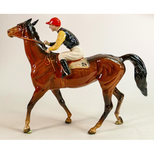 190 - Beswick Jockey on Walking Horse 1037.