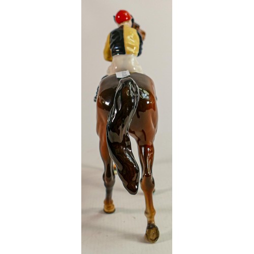 190 - Beswick Jockey on Walking Horse 1037.