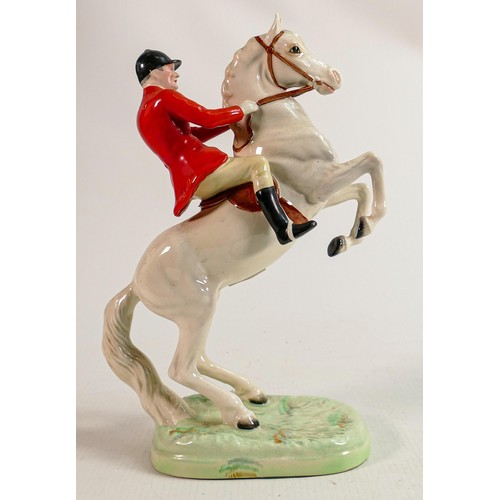 204 - Beswick Huntsman on painted white rearing horse 868.