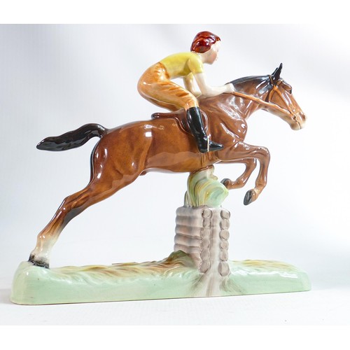 243 - Beswick girl on jumping horse 939.