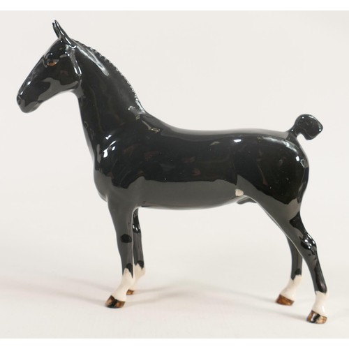 265 - Beswick black Hackney Horse 1361.