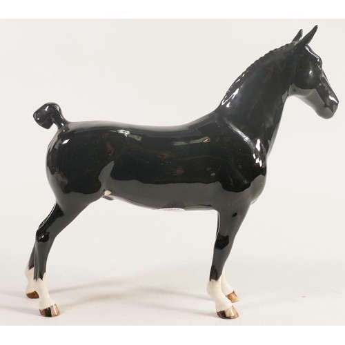 265 - Beswick black Hackney Horse 1361.