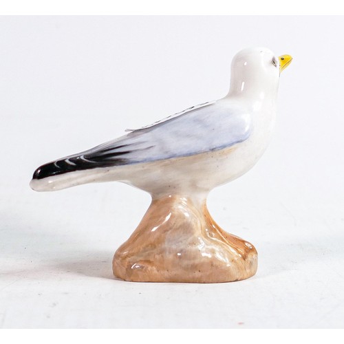 397 - Royal Doulton rare miniature model of a Seagull HN2574. Height 6cm.