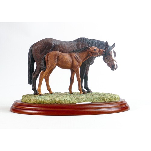 561 - Border Fine Arts Horse AO147 Mare & Foal.