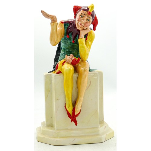 584 - Carlton Ware figure The Jester, limited edition of 500, with certificate.