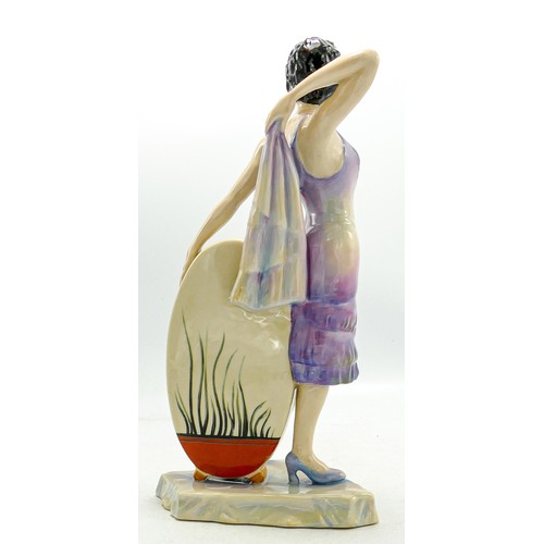 591 - Carltonware Clarice Cliff The Sunshine Girl limited edition figure.