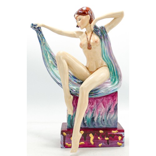 820 - Kevin Francis / Peggy Davies erotic figure Laura The Windmill Girl, limited edition of 150, with cer... 