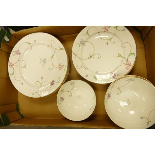 941 - A large collection of unused Royal Doulton Mille Fleurs patterned tea, coffee & dinnerware including... 