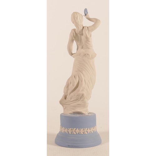 1114 - Wedgwood Jasperware Dancing Hour figure, dated 1979,  height 16.5cm.