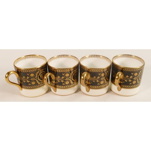 1134 - Four Wedgwood Astbury coffee cans. Height 5.5cm.