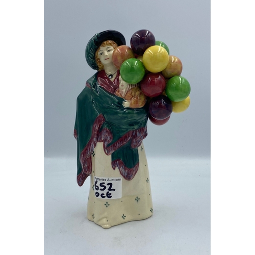 652 - Early Royal Doulton Figure 'The Balloon Seller' HN583 (a/f)